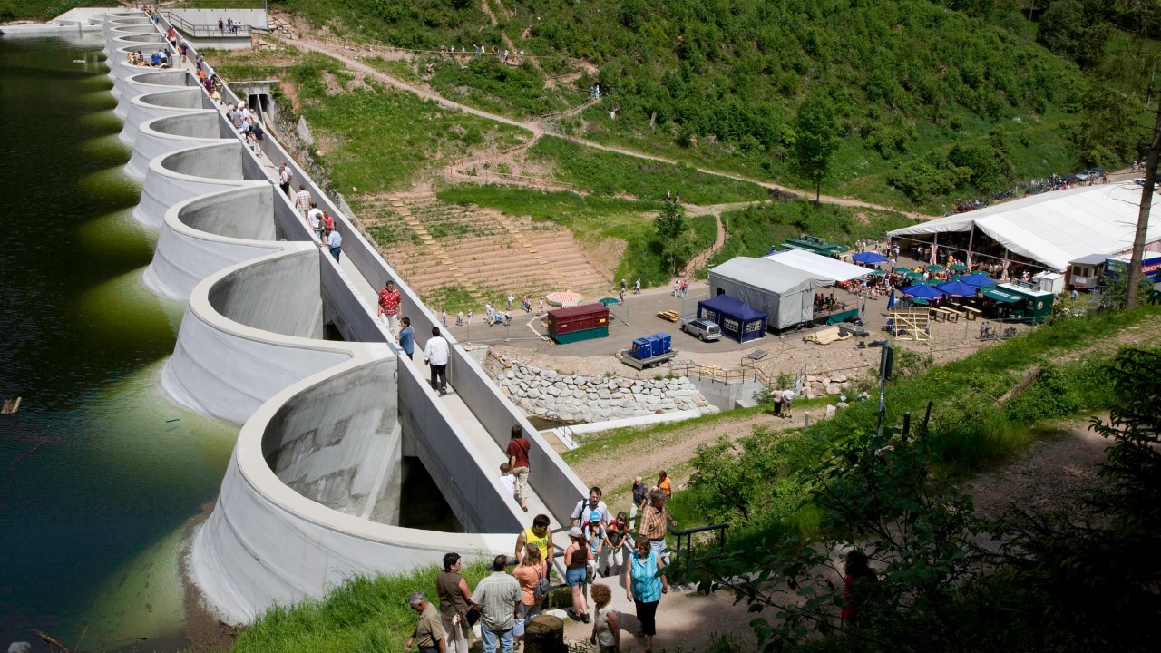 Energielehrpfad Rundweg Linachtalsperre