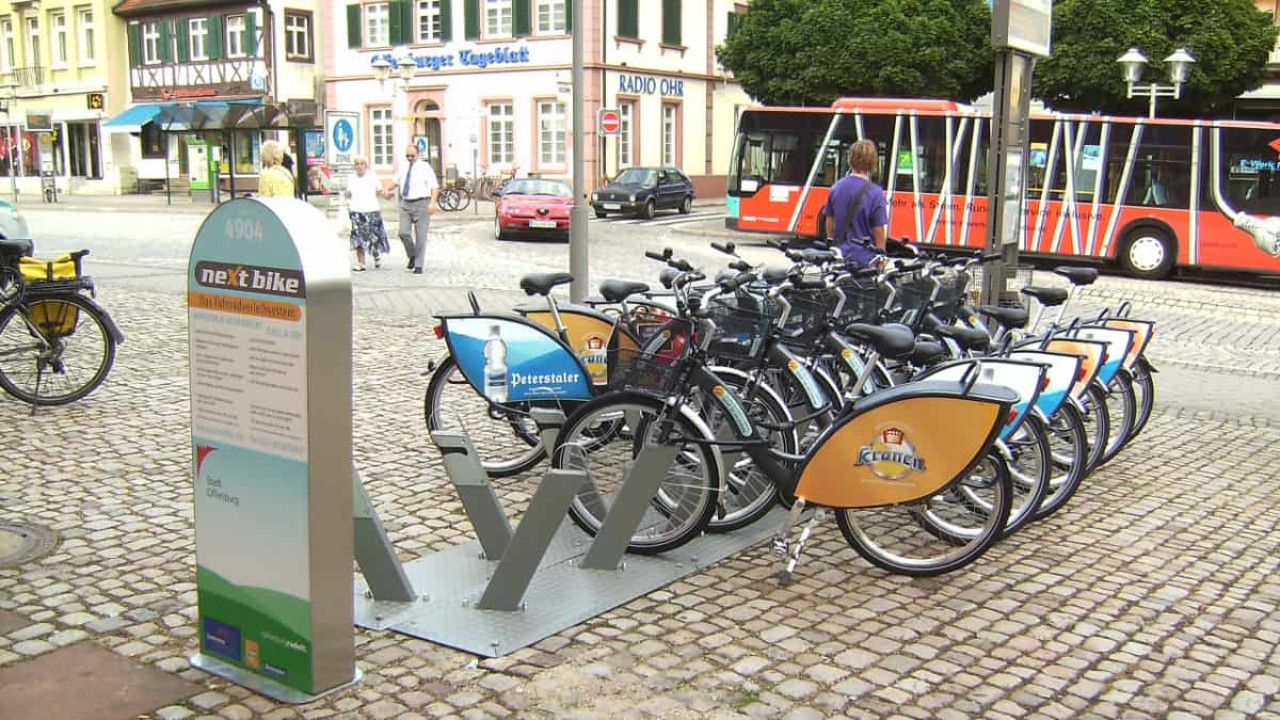 Innovatives Fahrradverleihsystem in Offenburg