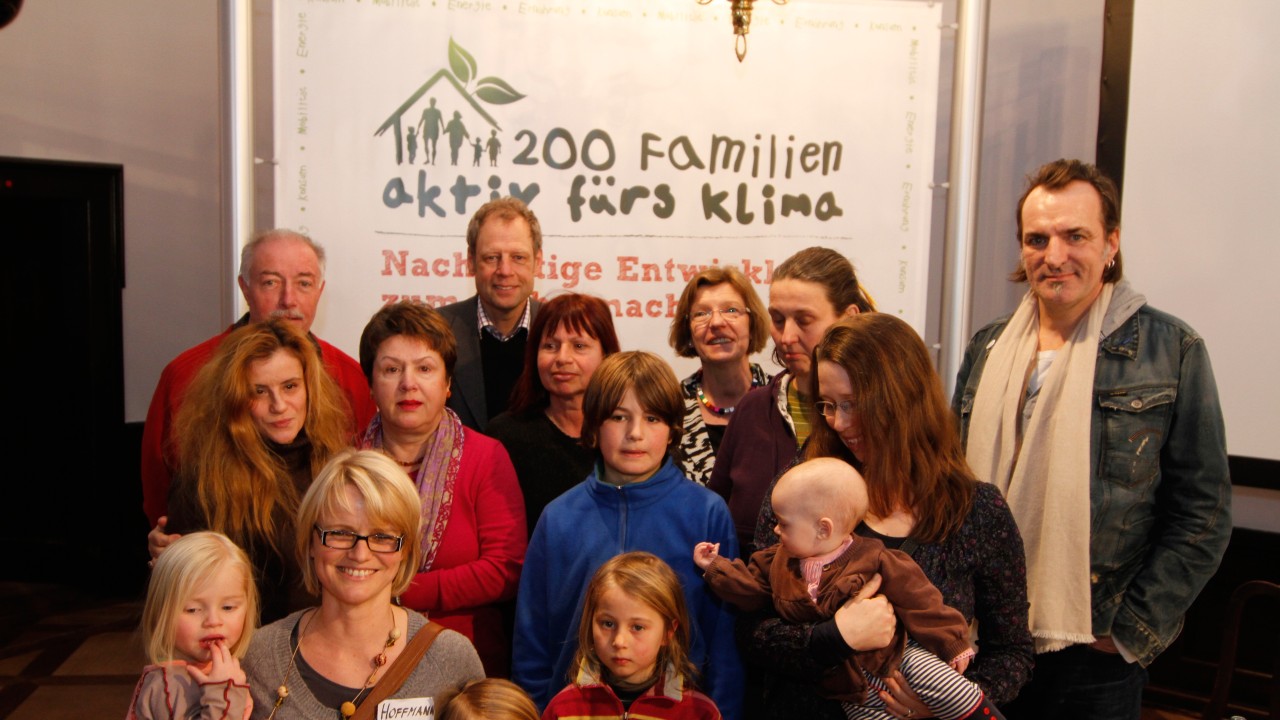 200 Familien aktiv fürs Klima