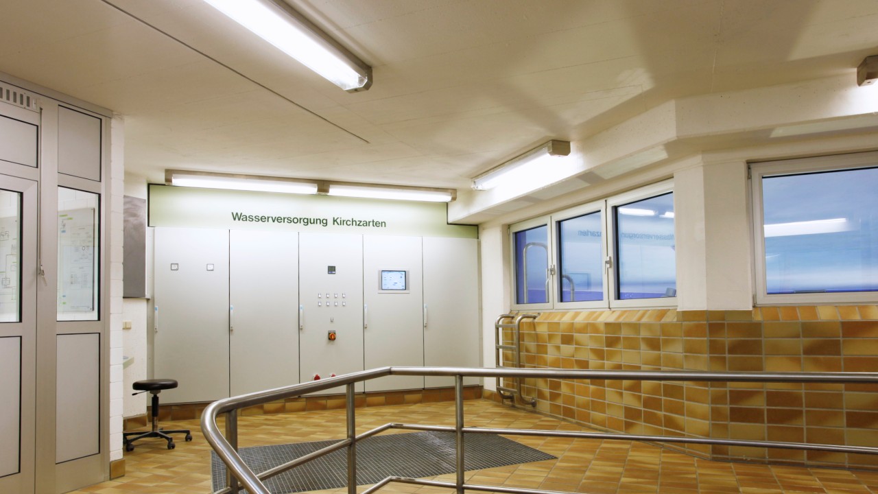 Energiegewinnung innerhalb der Trinkwasserversorgung Kirchzarten durch Einbau einer Wasserkraftanlage