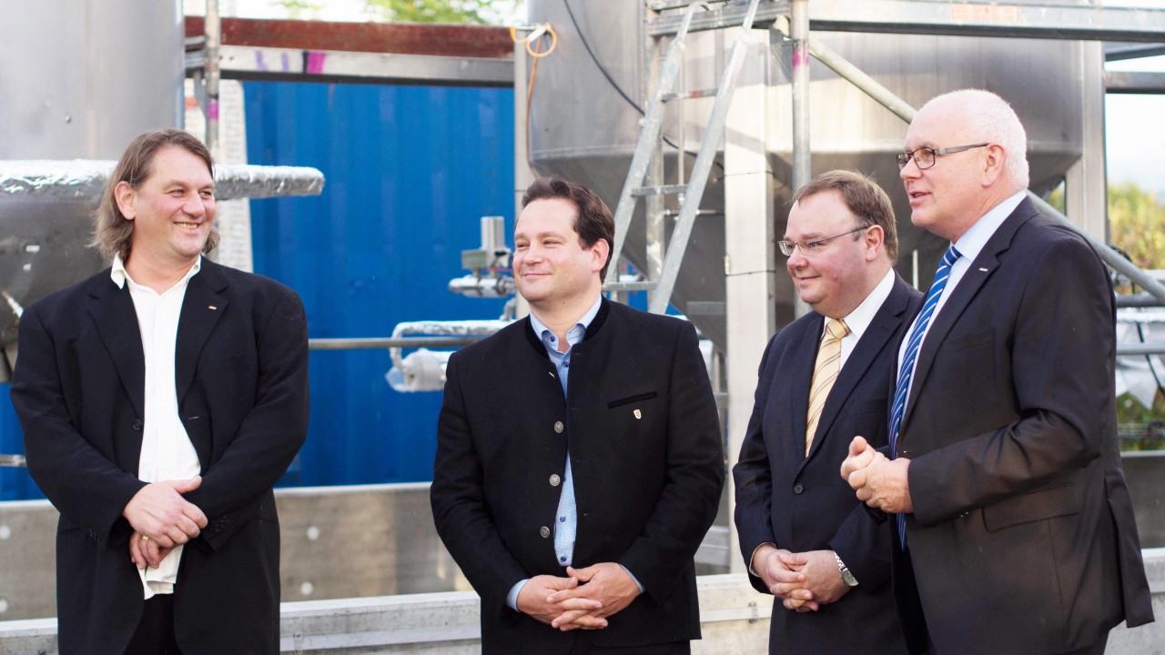 Molkebiogasanlage - erste Nullenergie-Käserei in Baden-Württenberg