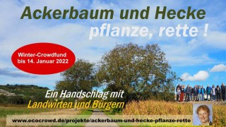 Ackerflur mit mehr Natur - Ein Handschlag mit Landwirten und Bürgern