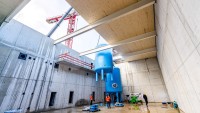 Wichtiges Etappenziel für badenova: Großkessel für Wasserwerk Freiburg-Ebnet nach 400-Kilometer-Reise am Ziel